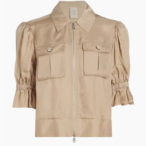 Cinq à Sept
Holly Puff-Sleeve Utility Jacket Dune XS